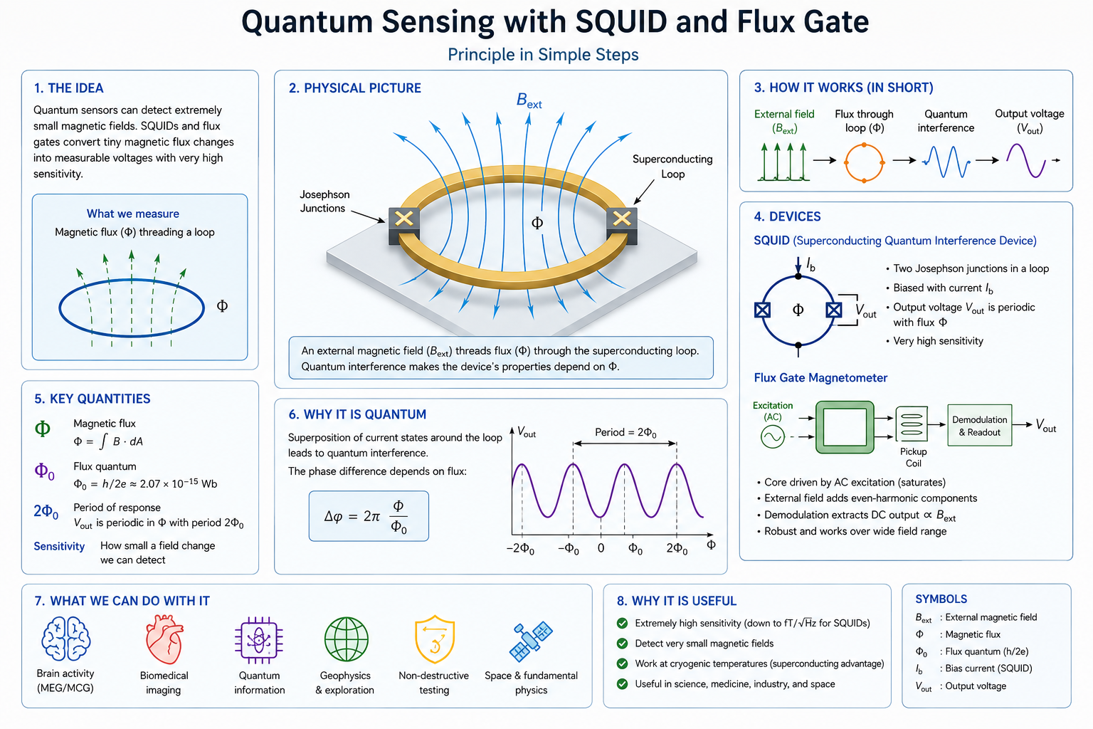 Quantum sensing and detection research